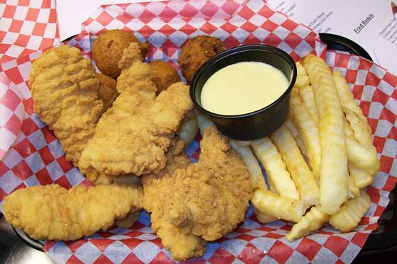 Chicken Fingers Baksket